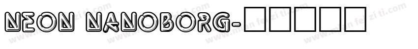 Neon Nanoborg字体转换